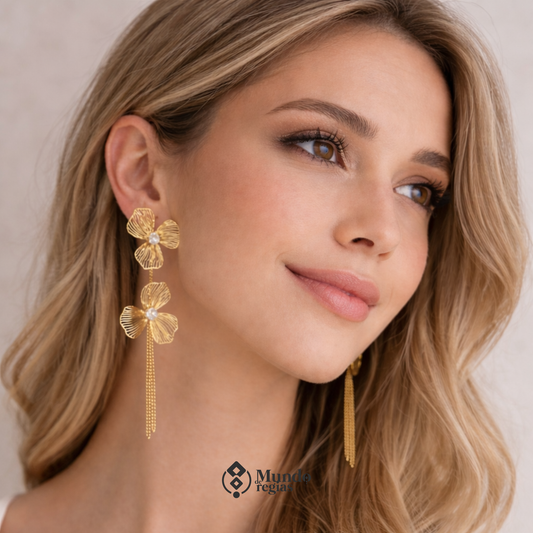 Aros Flor Glam
