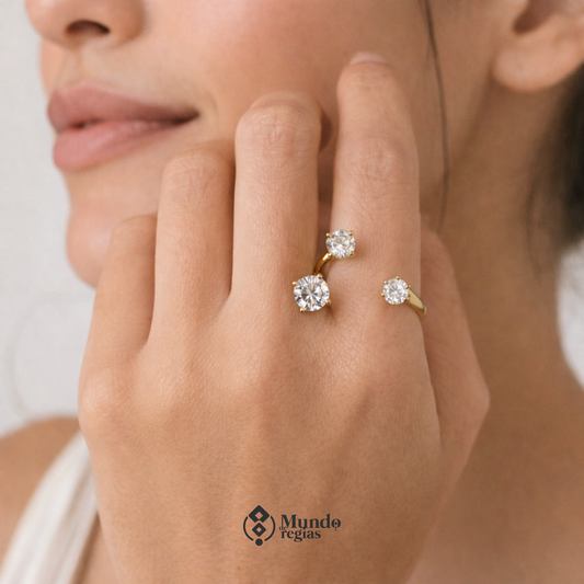 Anillo Trilogía de Luz Ajustable