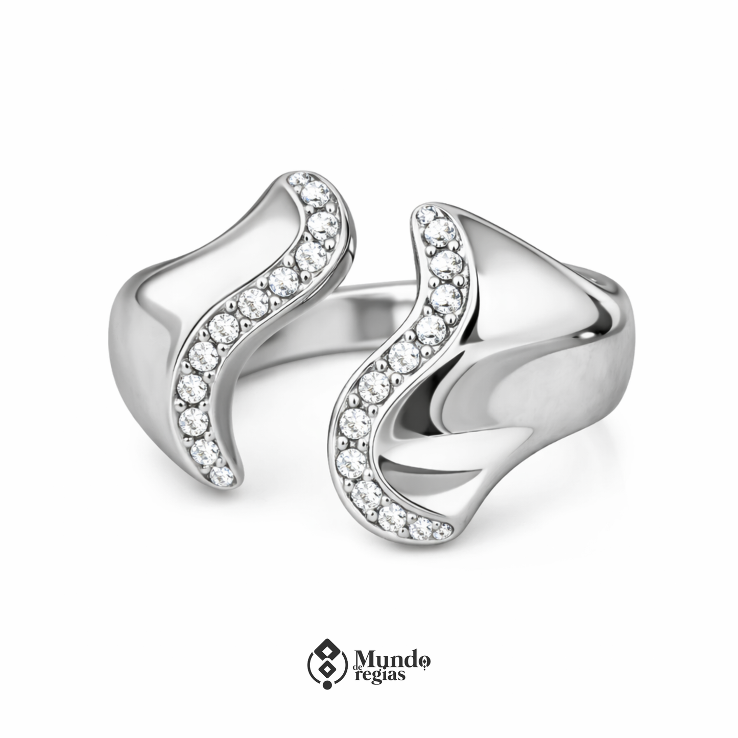 Anillo Ondas de Luz Ajustable