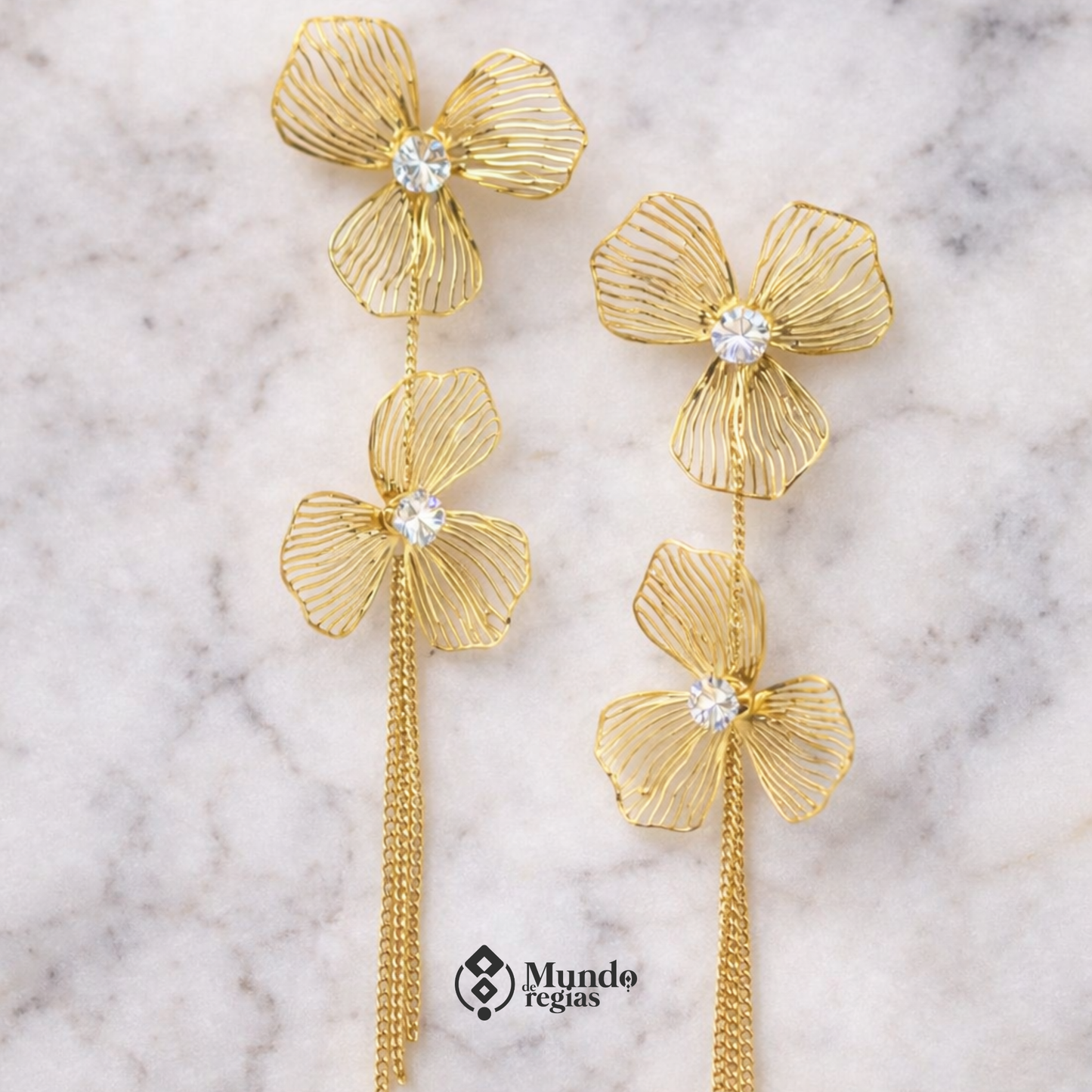 Aros Flor Glam