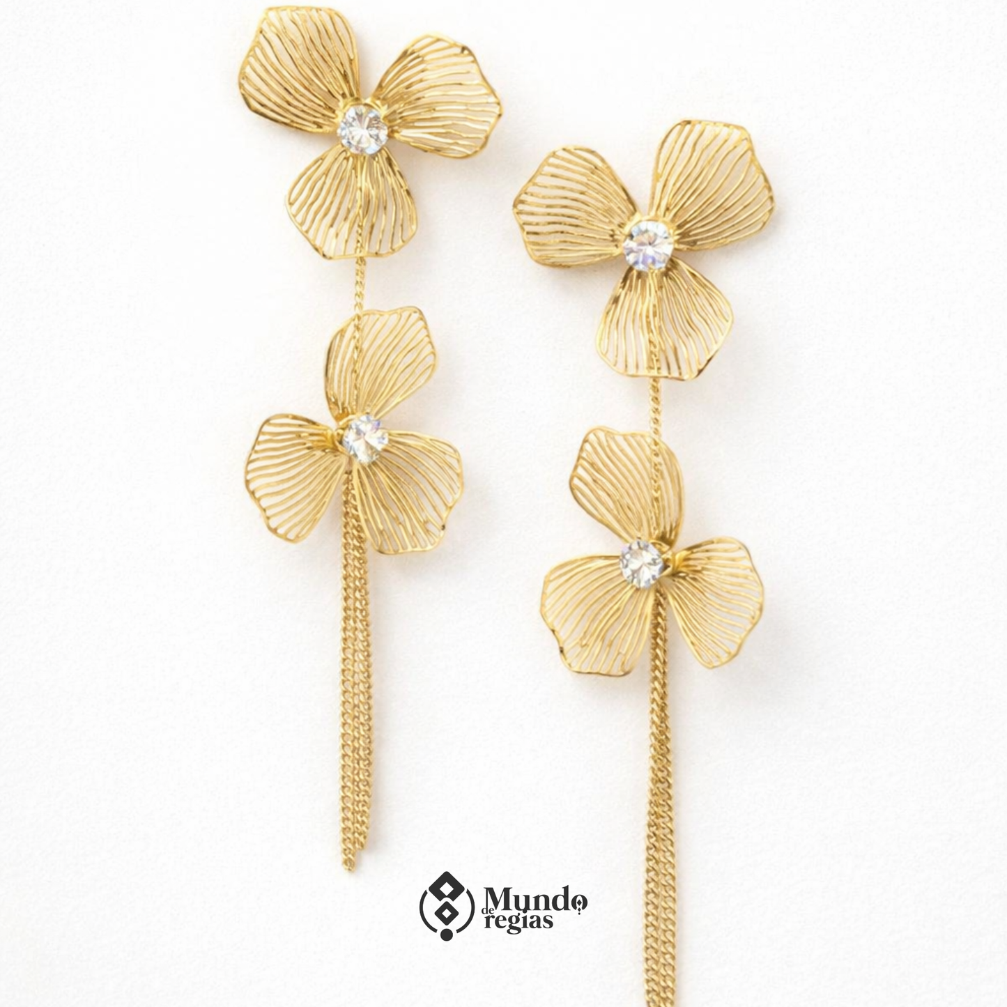 Aros Flor Glam
