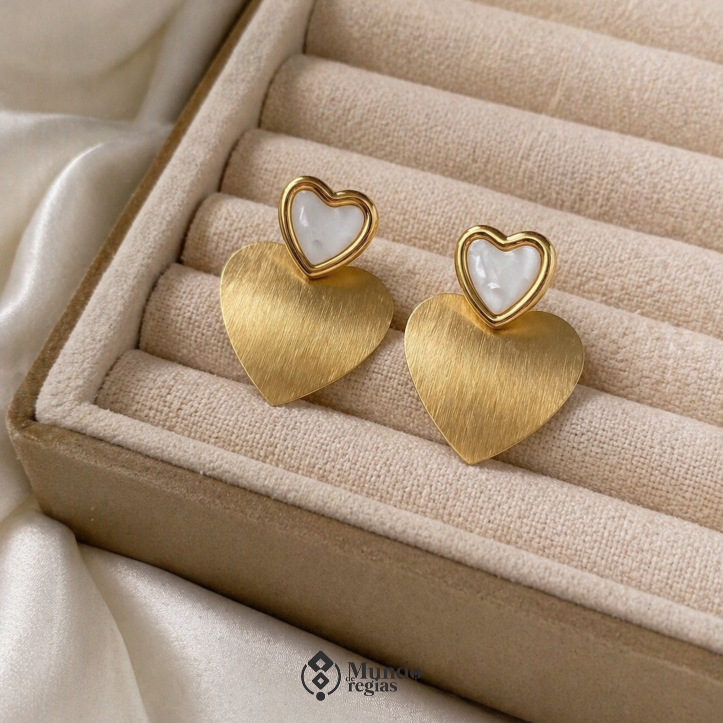 Aros Doble Corazón