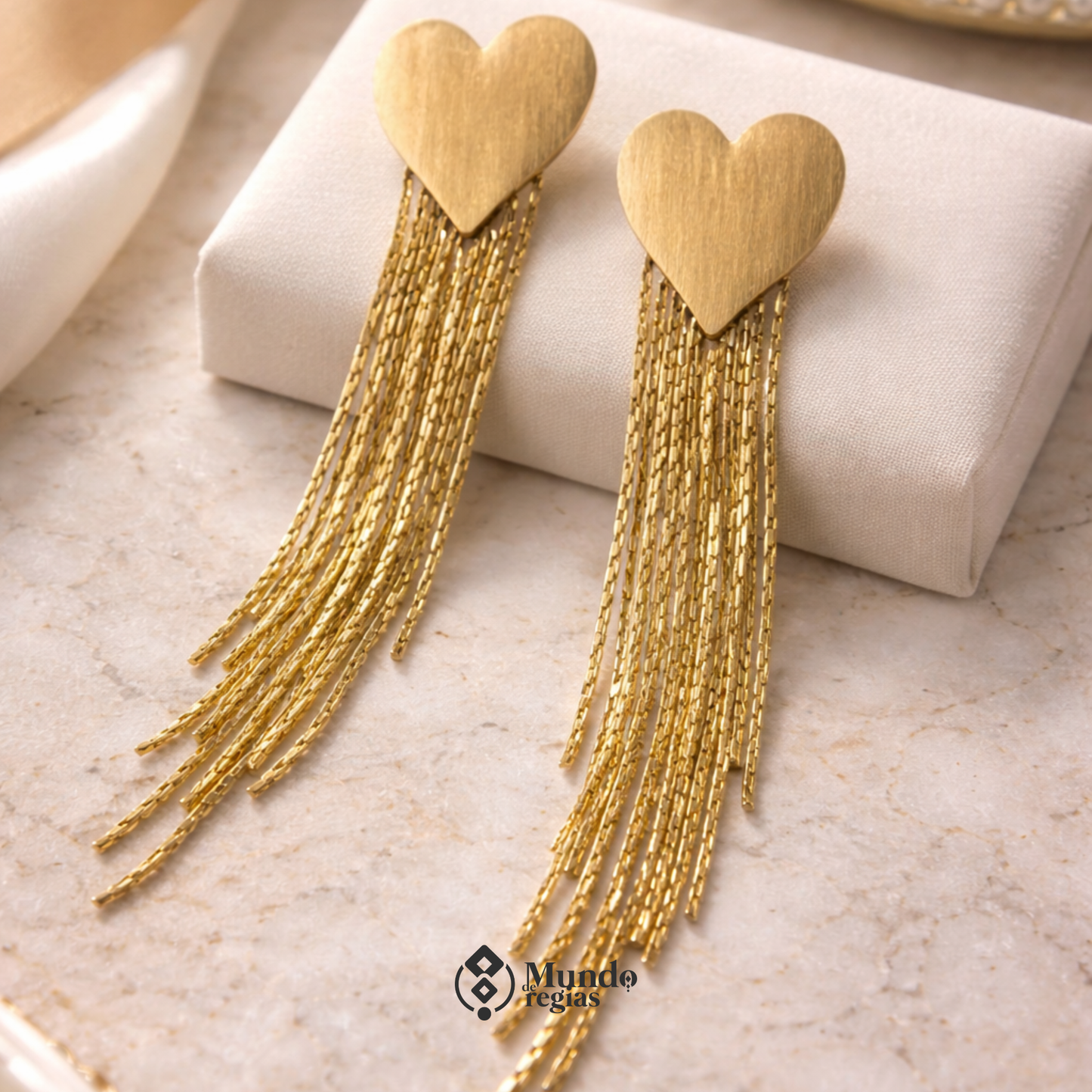 Aros Corazón Glam
