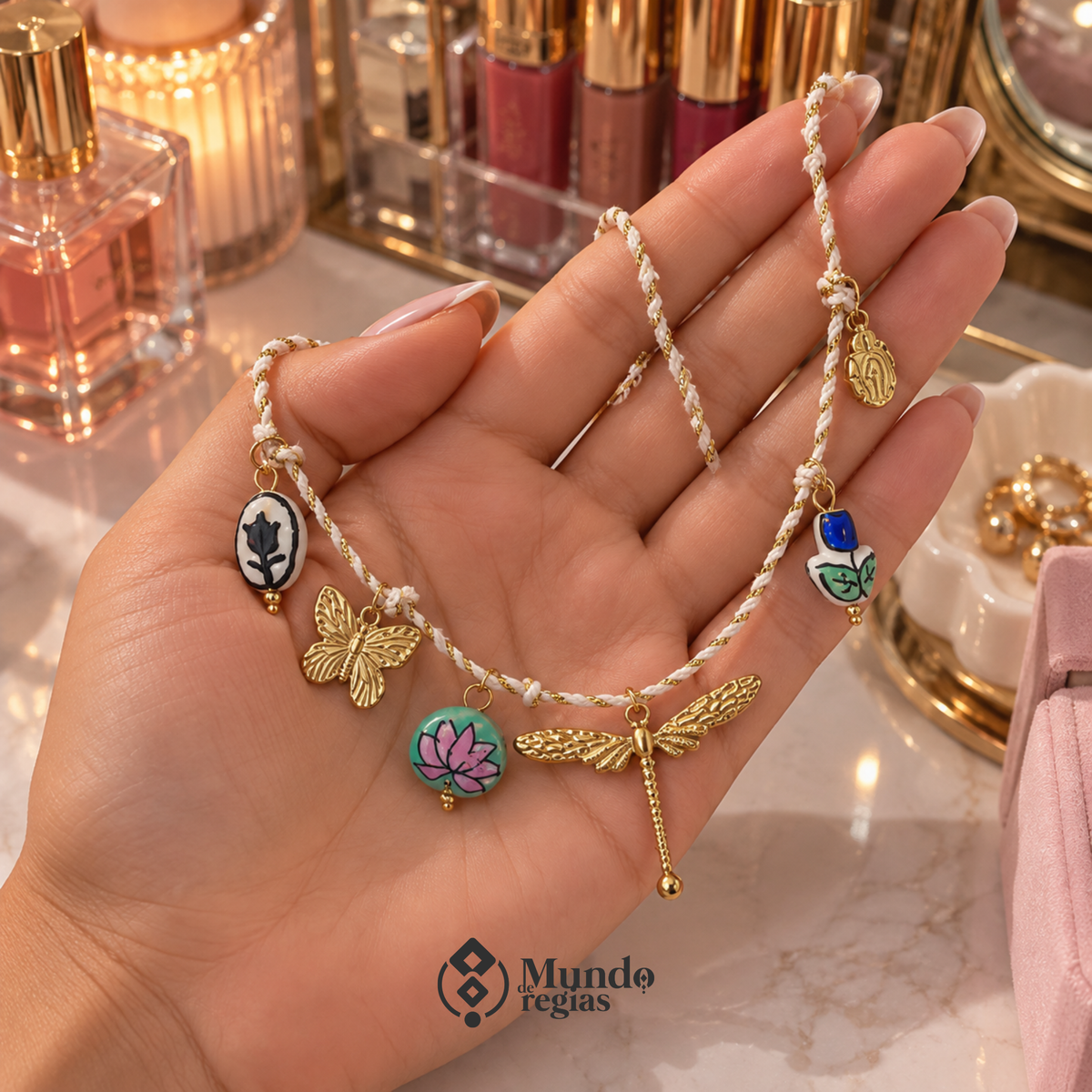 Collar Aurora Enchapado en Oro