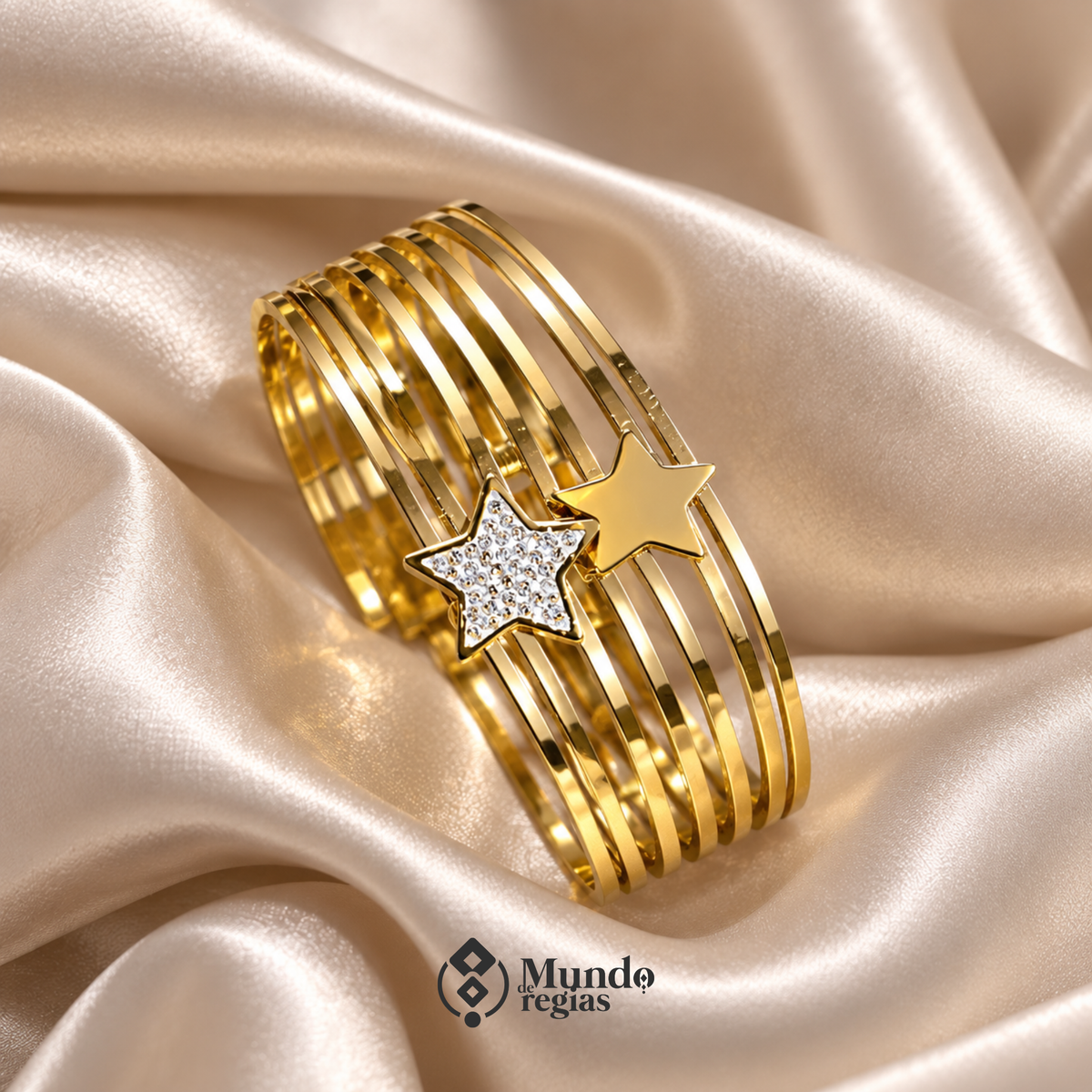 Pulsera Celestia Enchapada en Oro
