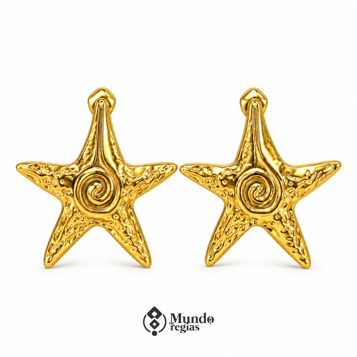 Aros Marina Enchapado en Oro