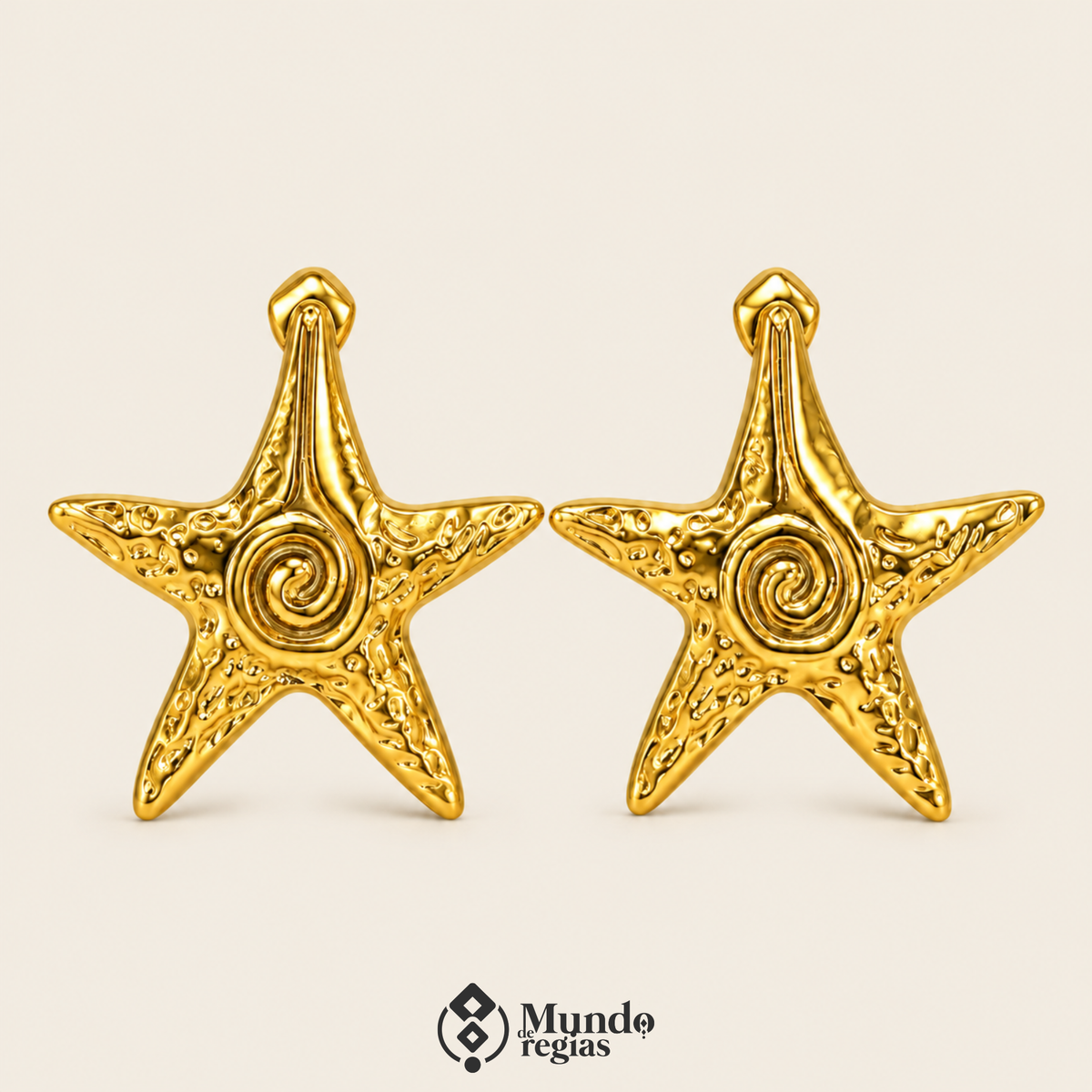 Aros Marina Enchapado en Oro