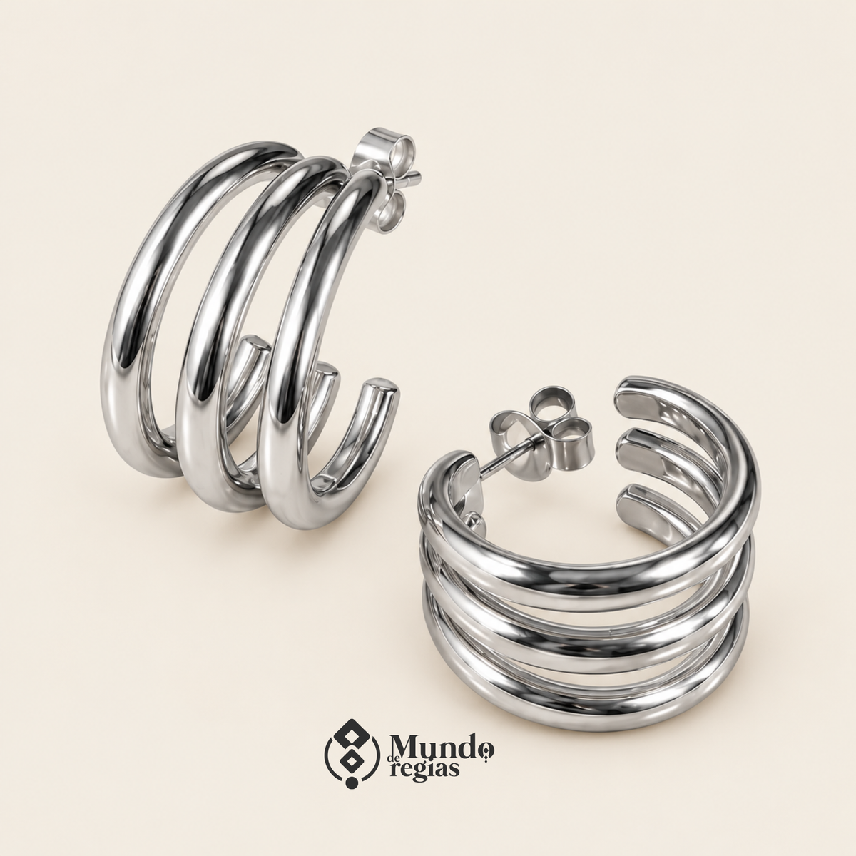 Aros Triples Alessandra Acero Premium