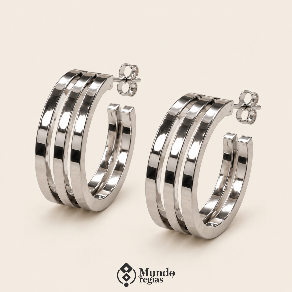 Aros Triples Alessandra Acero Premium
