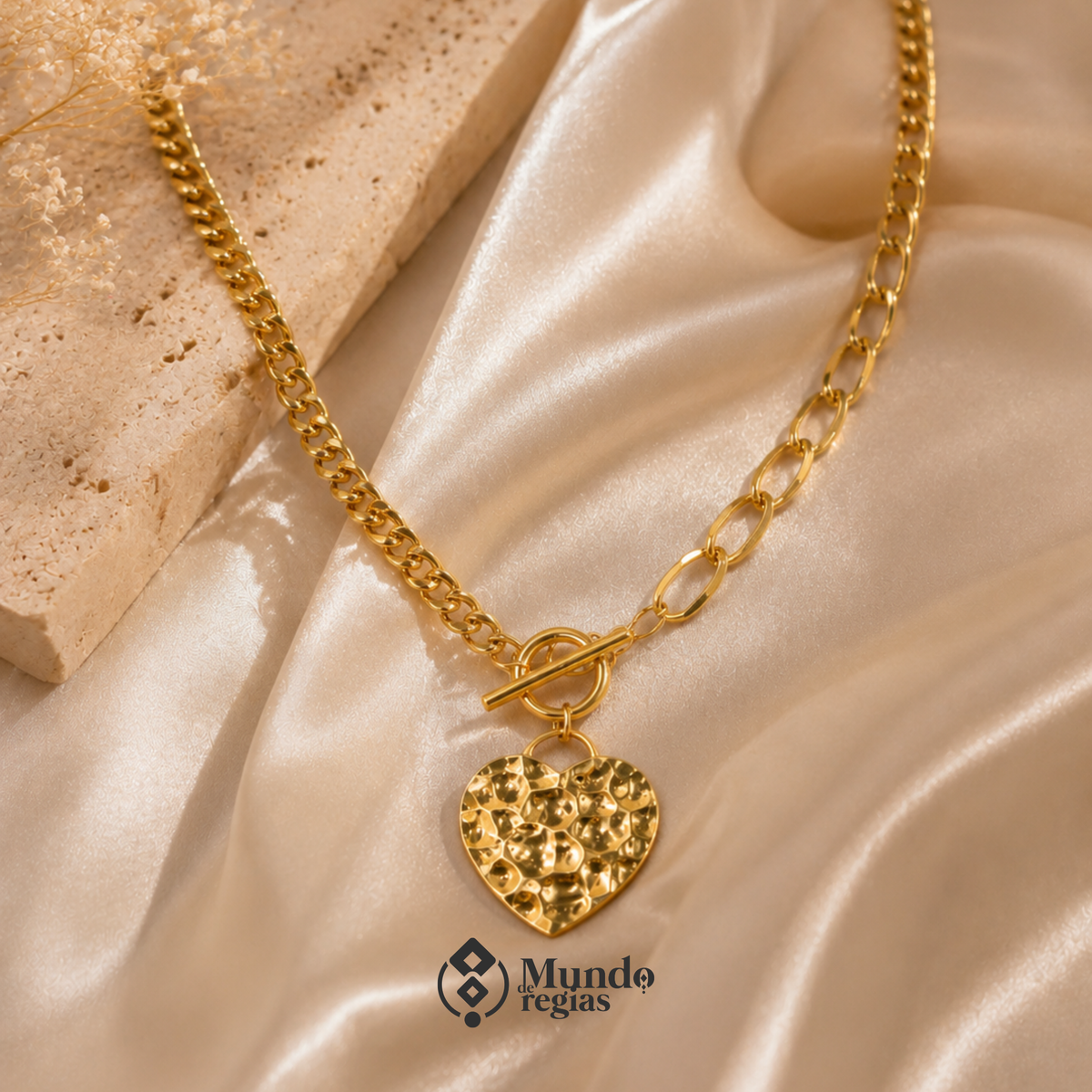 Collar Amara Enchapado en Oro