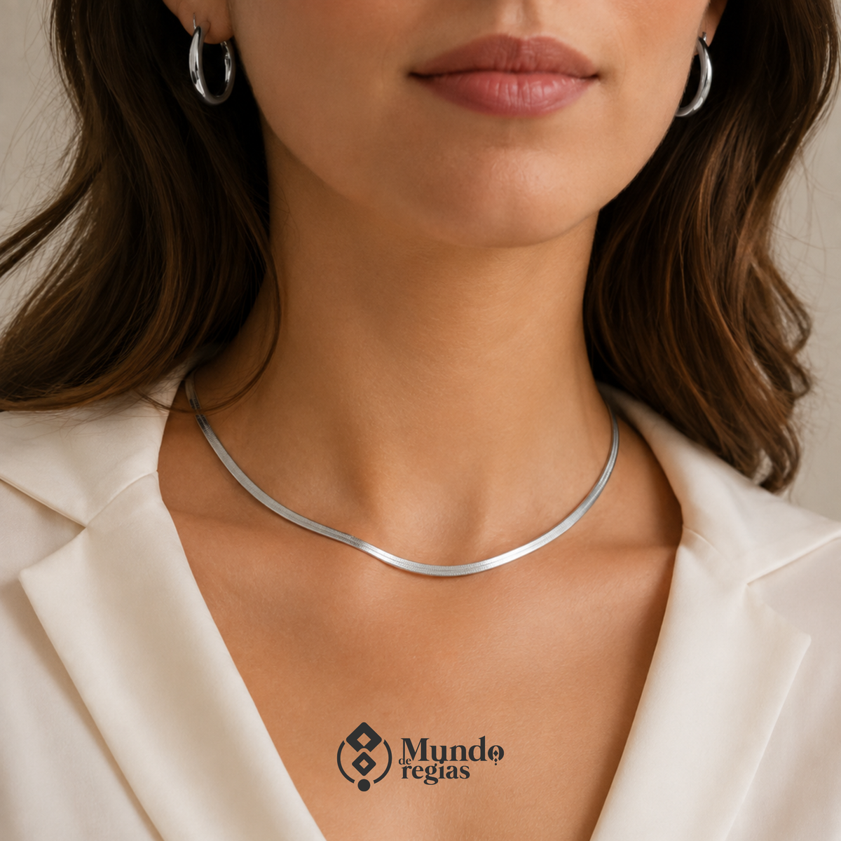 Collar Siena Acero Premium/ Enchapado en Oro