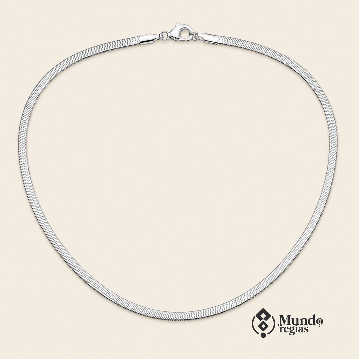 Collar Siena Acero Premium/ Enchapado en Oro