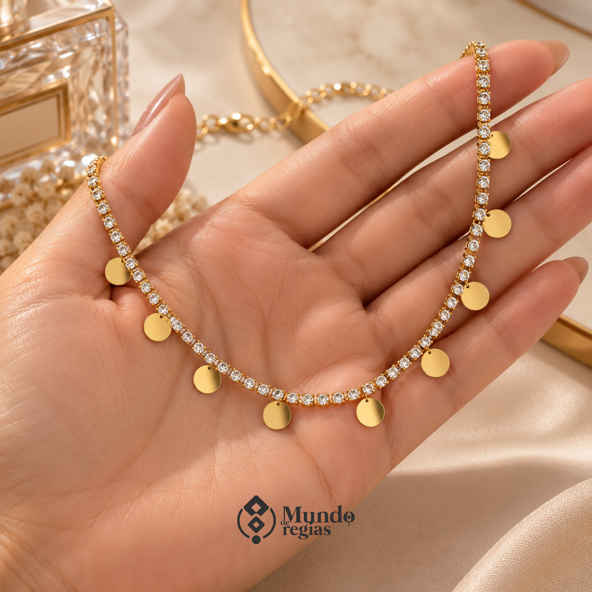 Collar Lumiére Enchapado en Oro