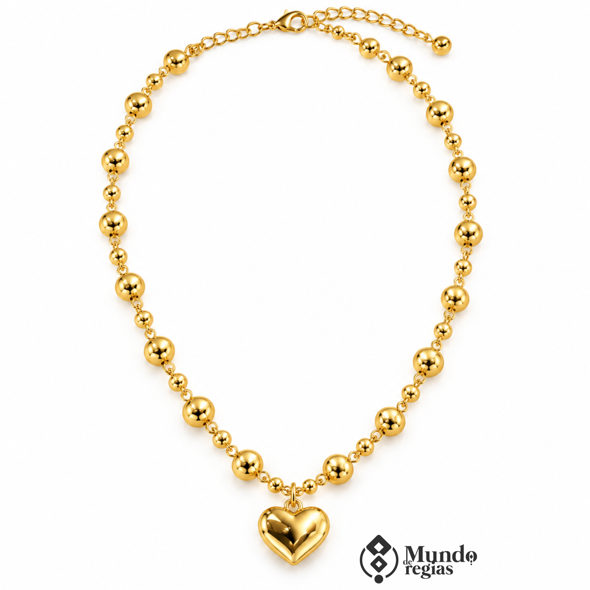 Collar Valentina Enchapado en Oro