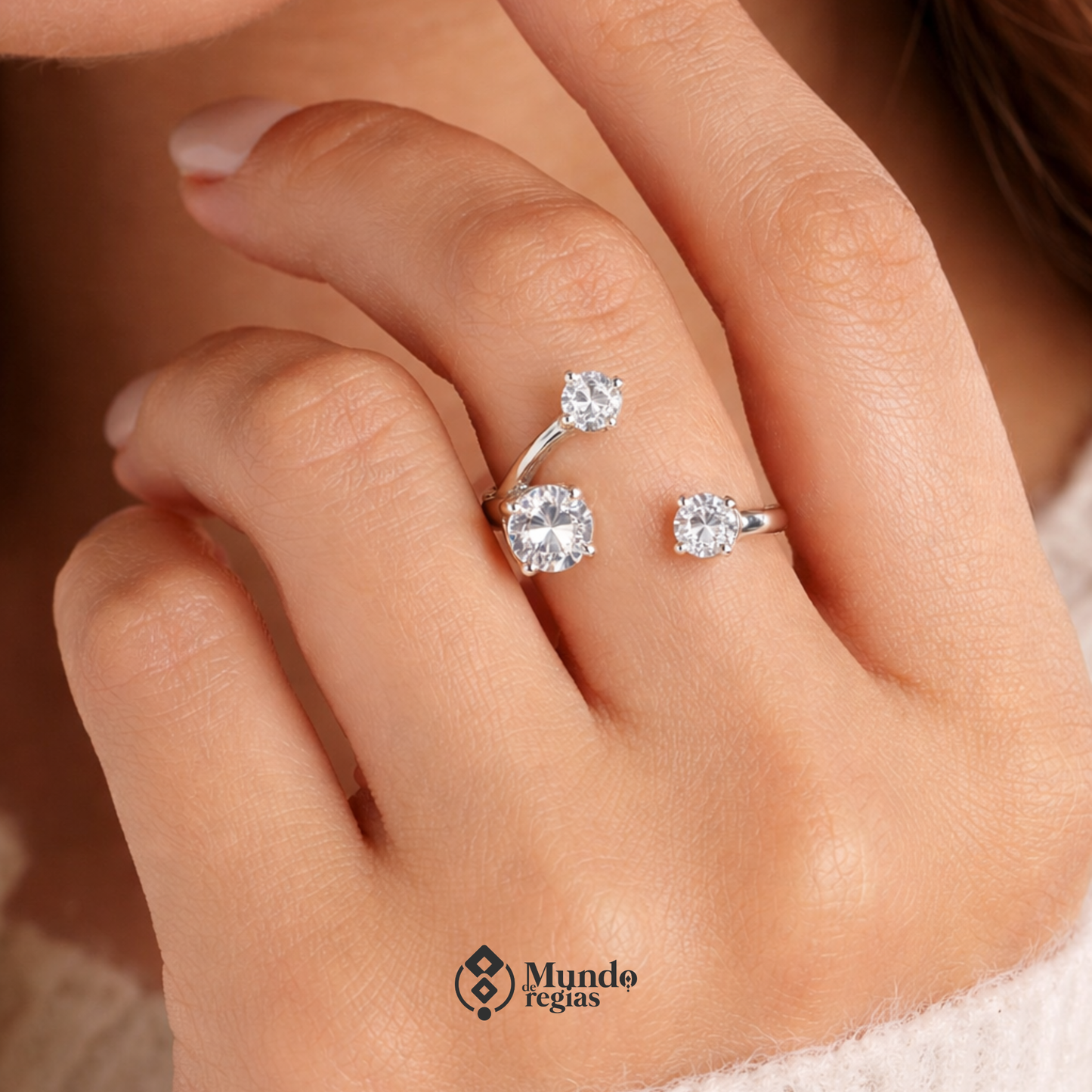 Anillo Trilogía de Luz Ajustable