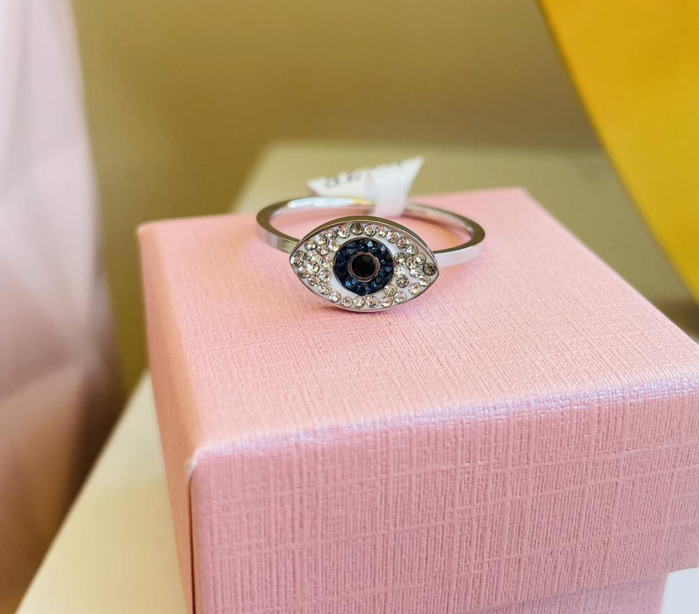 Anillo swarovski ojo online turco